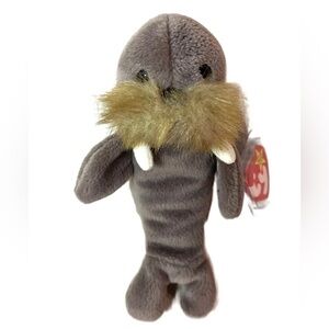 Beanie Babies Jolly The Walrus 1996 With ERRORS RARE in Excellent Used Condition